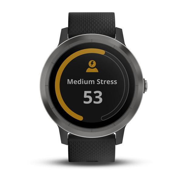 Reloj deportivo - Garmin VívoActive 3, Negro, Pantalla táctil, Bluetooth