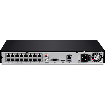 Trendnet TV-NVR216D4 1U Negro Grabadore de vídeo en red (NVR)