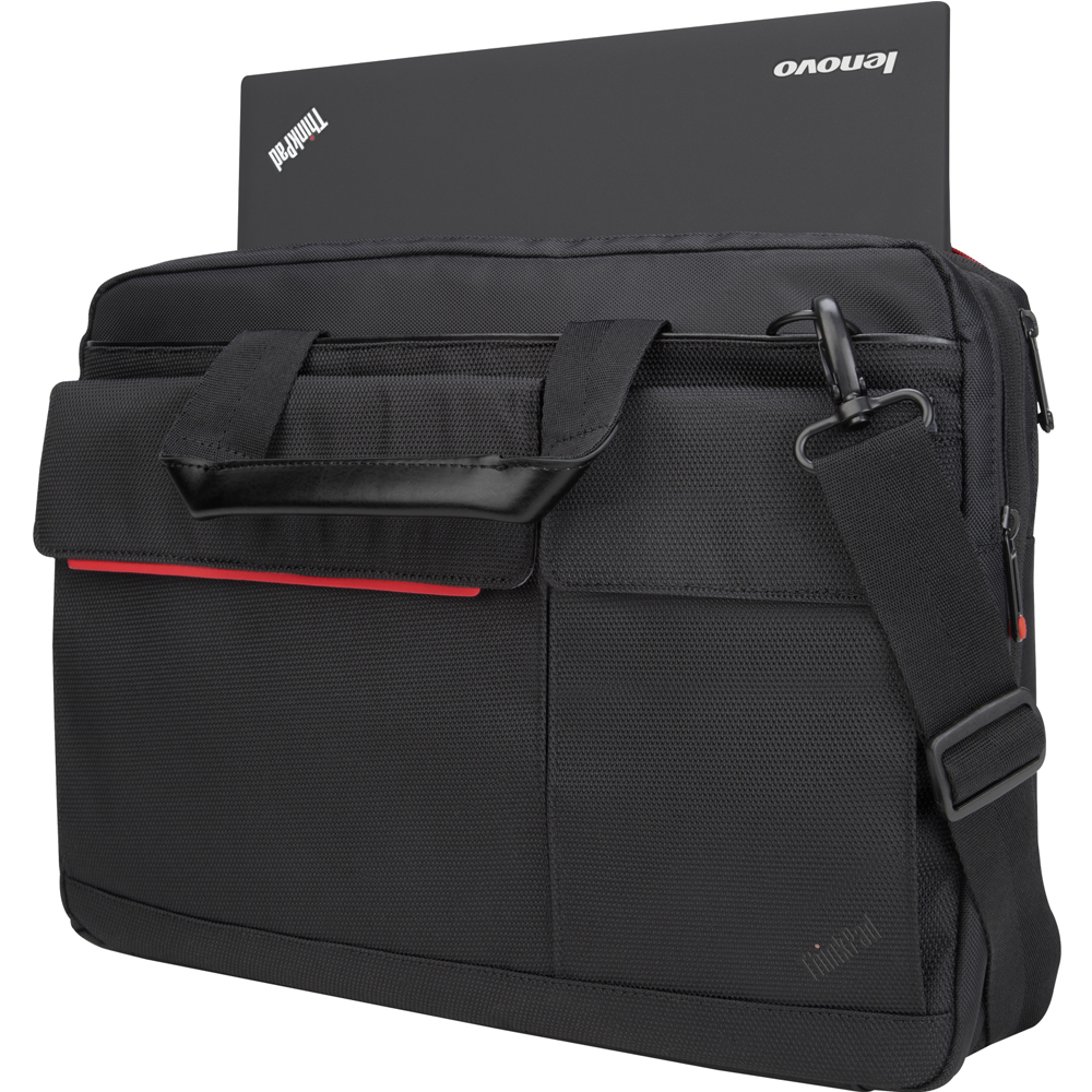 Lenovo ThinkPad 14.1" Professional Slim Topload 14.1" Maletín Negro, Rojo