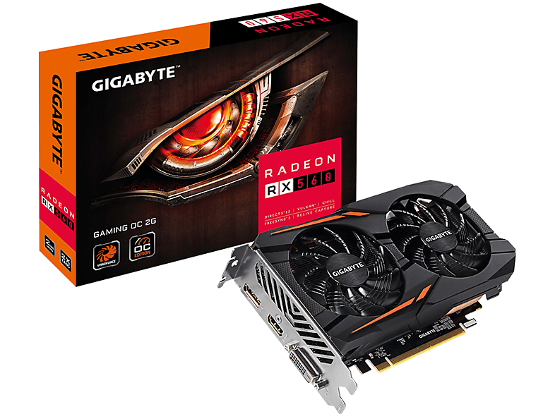 Gigabyte Radeon RX 560 Gaming OC Radeon RX 560 2GB GDDR5