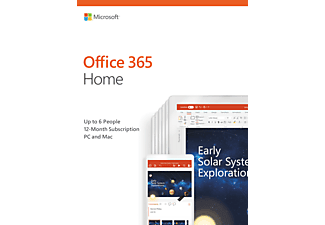 Office 365 Home 2019 (6 users/1 year) - PC/MAC - English