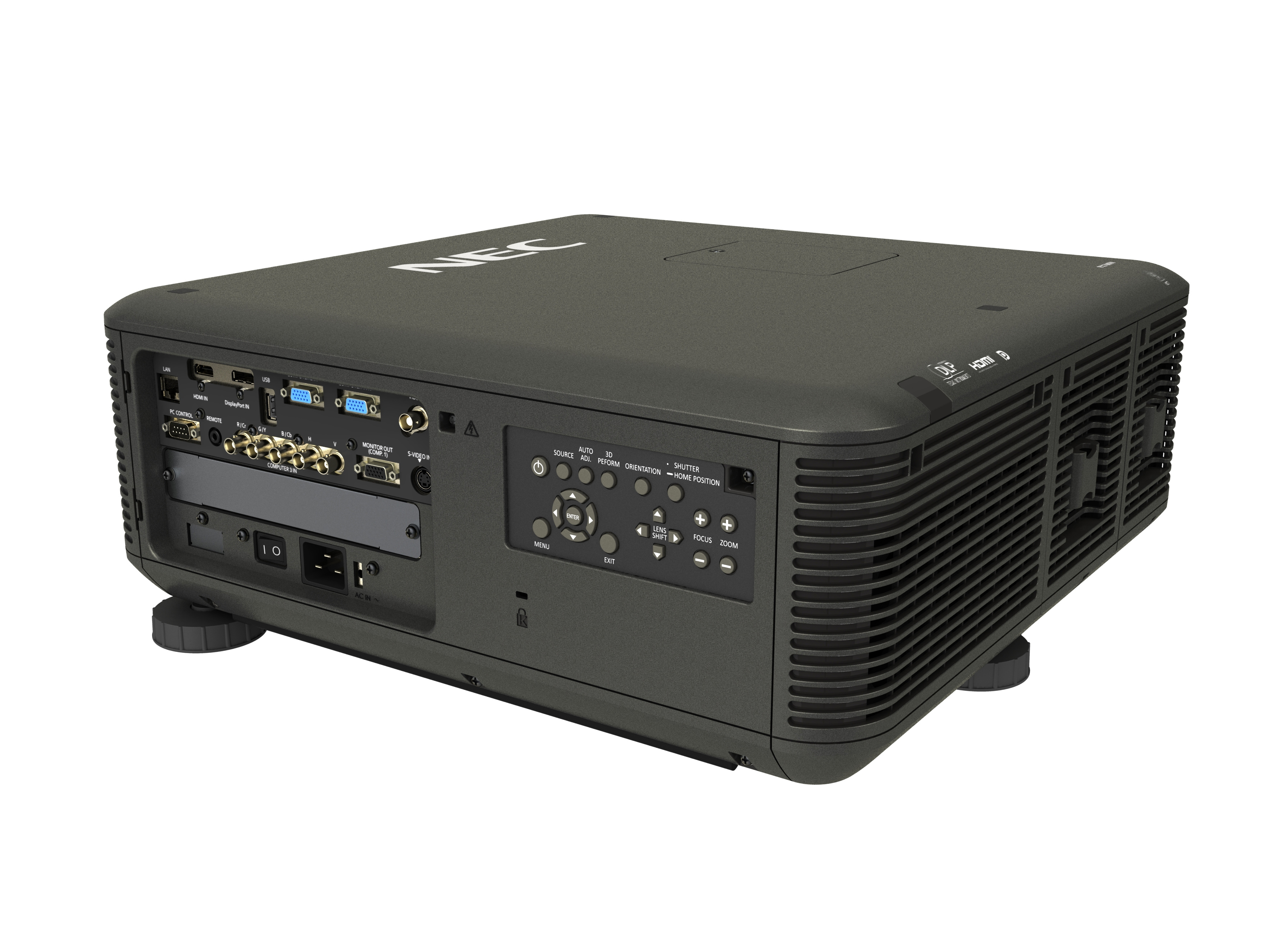 NEC NEC PX700W Proyector para escritorio 7000lúmenes ANSI DLP WXGA (1280x800) Negro videoproyector