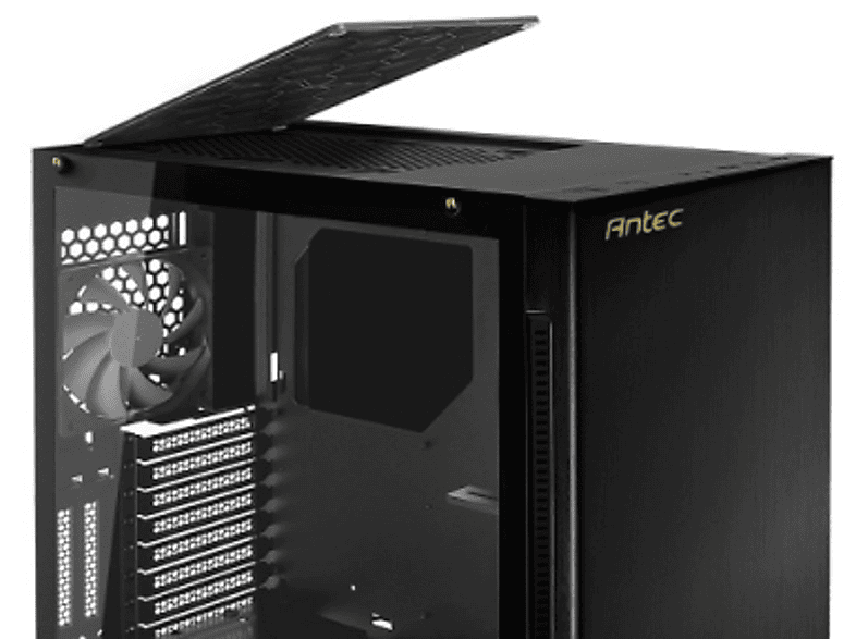 Antec P110 Luce Torre Negro carcasa de ordenador