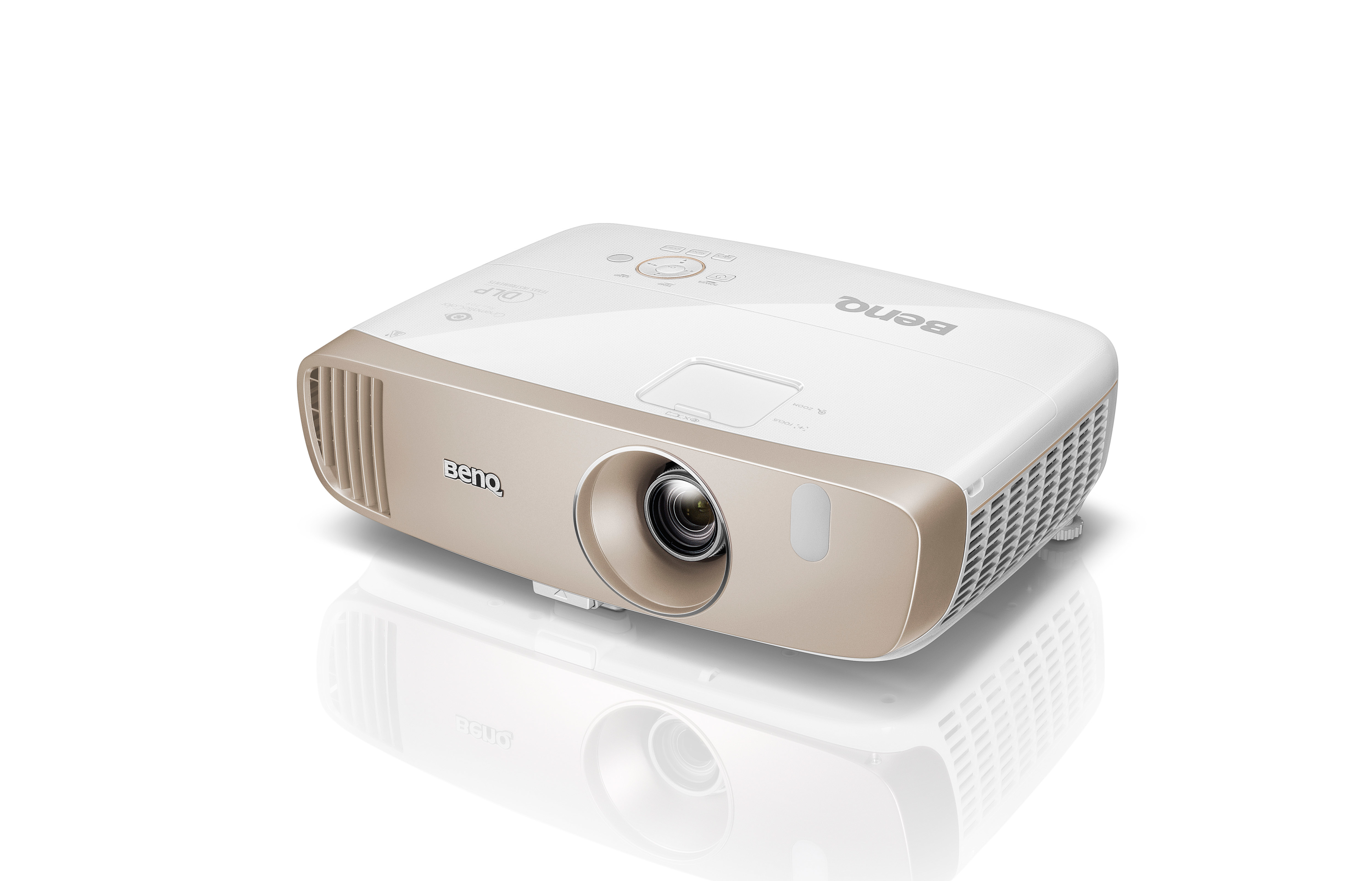 Benq W2000 Proyector para escritorio 2000lúmenes ANSI DLP 1080p (1920x1080) 3D Oro videoproyector
