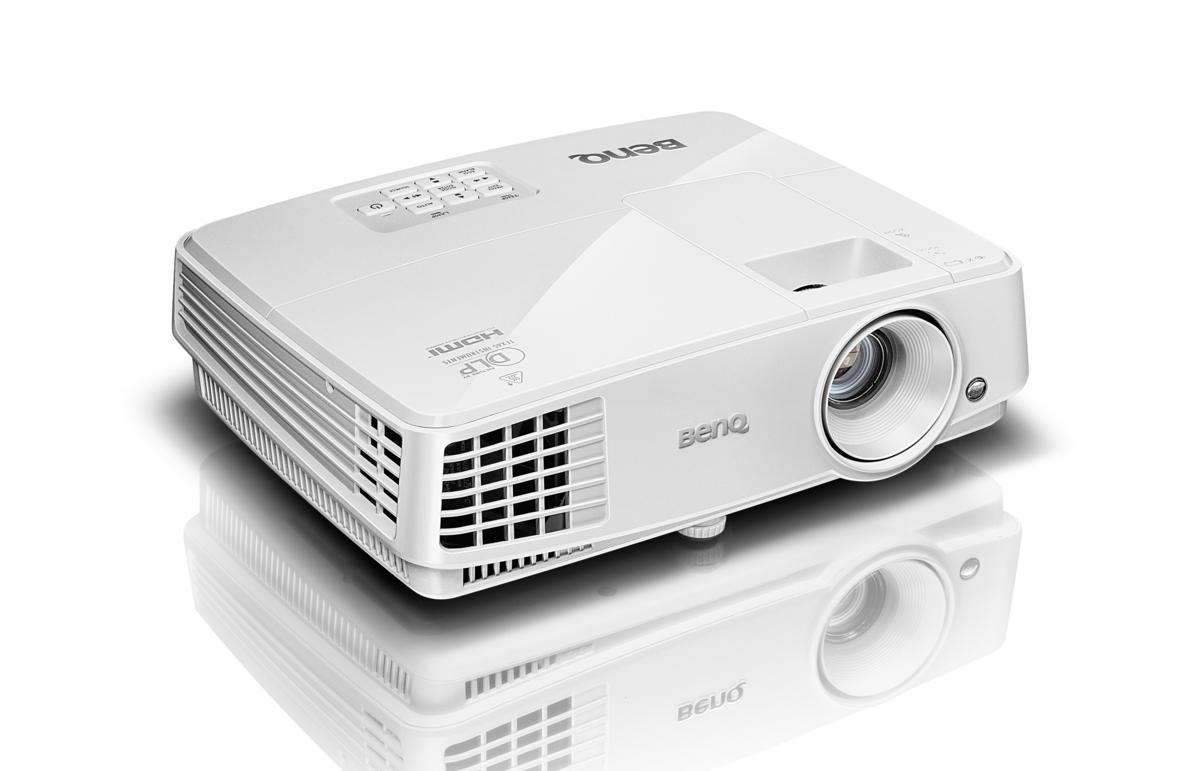 Proyector - Benq MS527, 3300 lúmenes, ANSI, DLP, SVGA (800x600), 3D