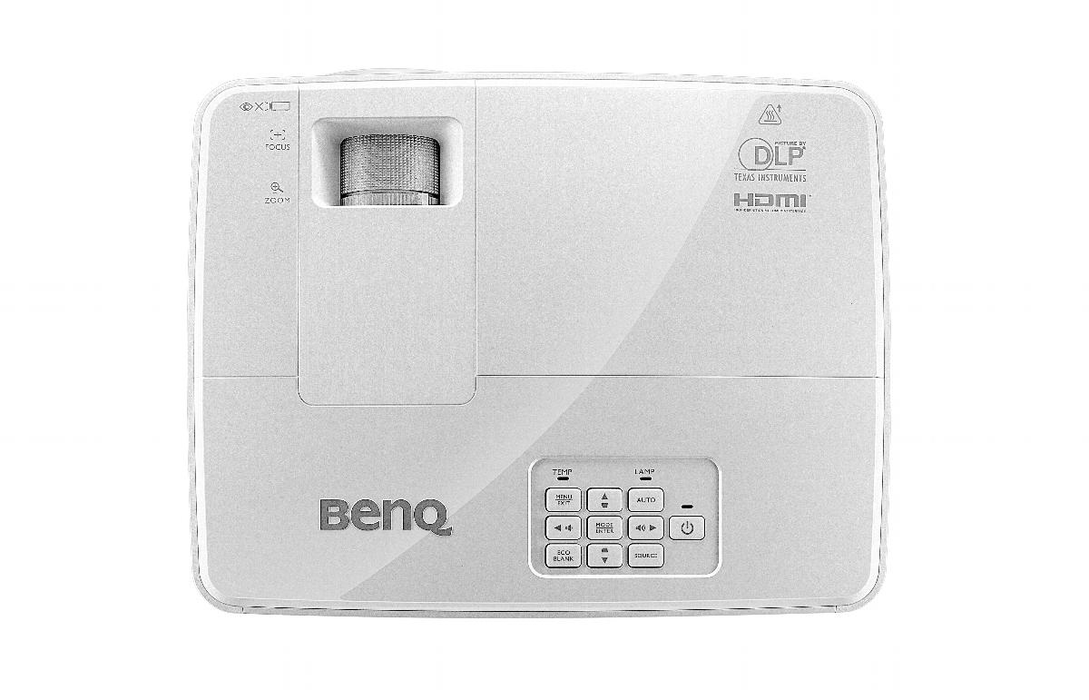 Proyector - Benq MS527, 3300 lúmenes, ANSI, DLP, SVGA (800x600), 3D