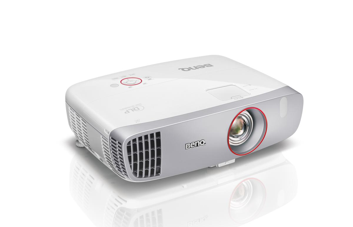 Proyector - Benq W1210ST, 2200 lúmenes, ANSI, DLP, 1080p (1920x1080), 3D