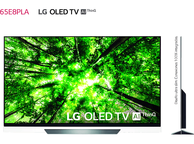 Tv Oled 65 Lg Oled65e8pla Uhd 4k Cinema Hdr α9 Ai Smart Tv Thinq Webos 40 60w Dolby Atmos 0506