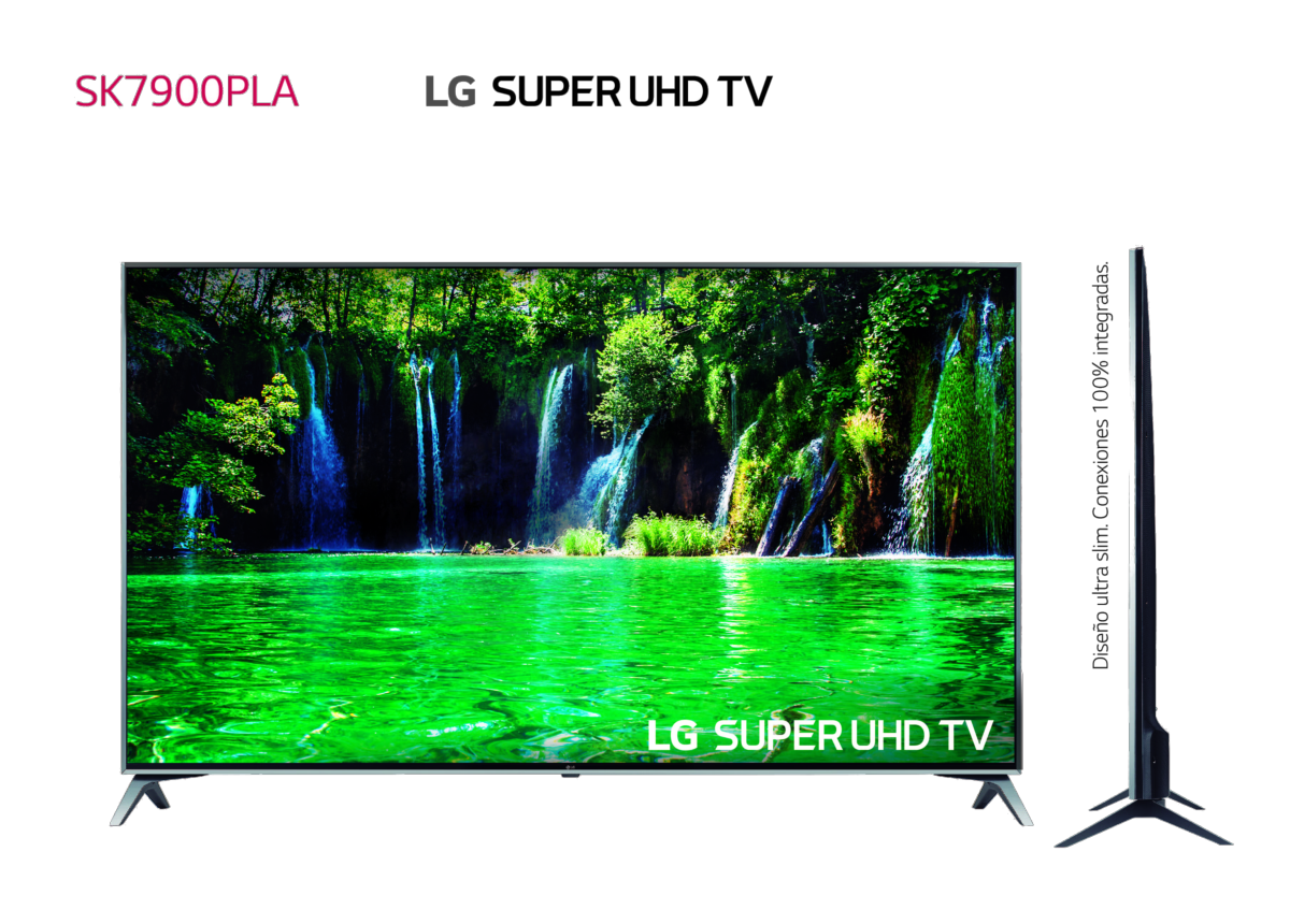 Tv Led 55" - Lg 55Sk7900Pla,4K Super Uhd, Nano Cell Display, Panel Ips,  4 X Hdr, Smart Tv Webos 3.5