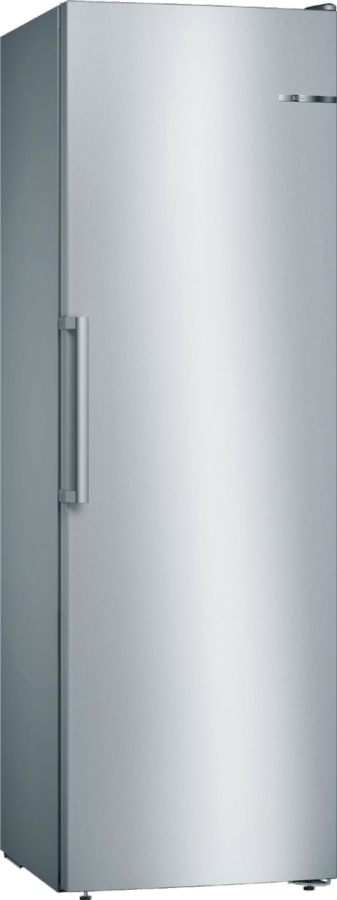 Congelador Bosch Gsn36vi3p inox frost 242l 42db vertical 186cm acero inoxidable antihuellas 186 x 60 serie 4 clase 186x60 242 1 42