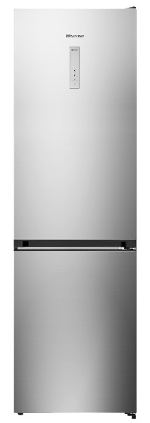 Frigorífico combi - Hisense RB438N4BC3, 334 l, No frost, 200 cm, Display LED, Inox