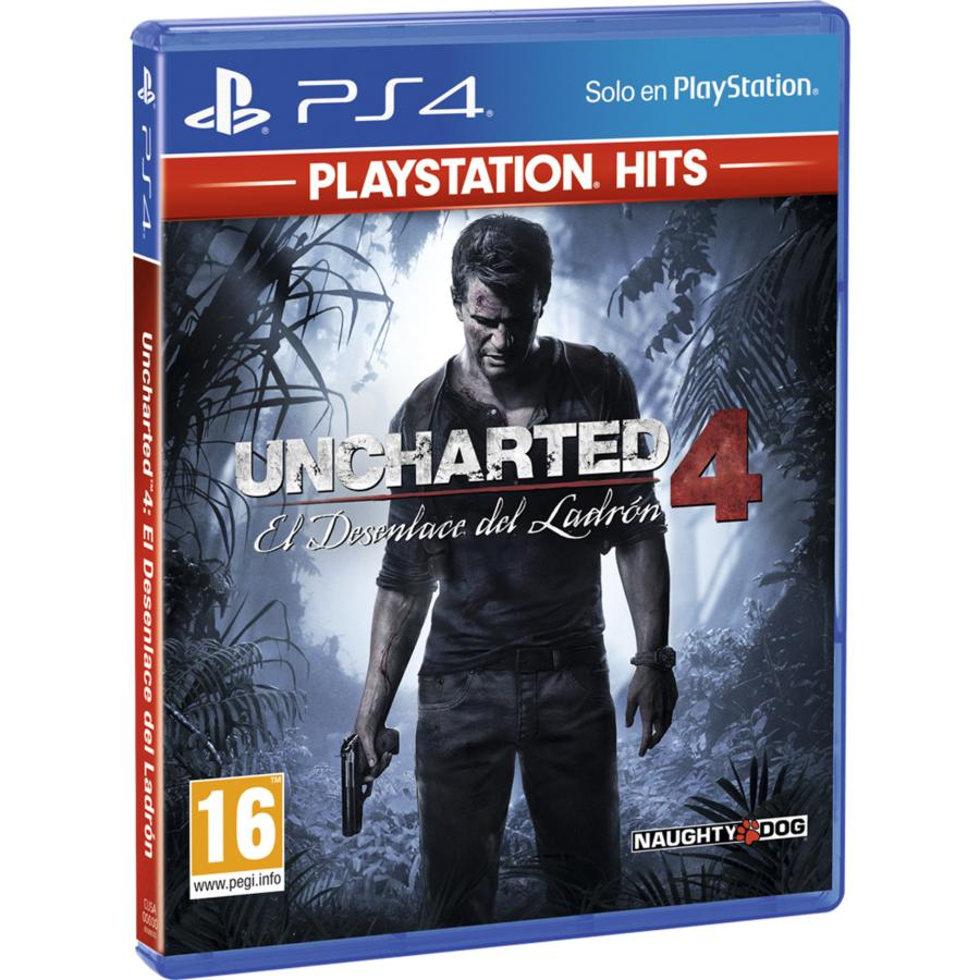 Consola - Sony PS4 Slim 1TB + Ratchet y Clank + Uncharted 4 + The last of us