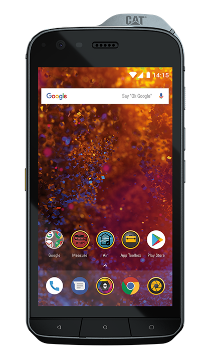 Móvil - Cat S61, Negro, 64 GB, 4 GB RAM, 5.2", Snapdragon 630, 4500 mAh, Android