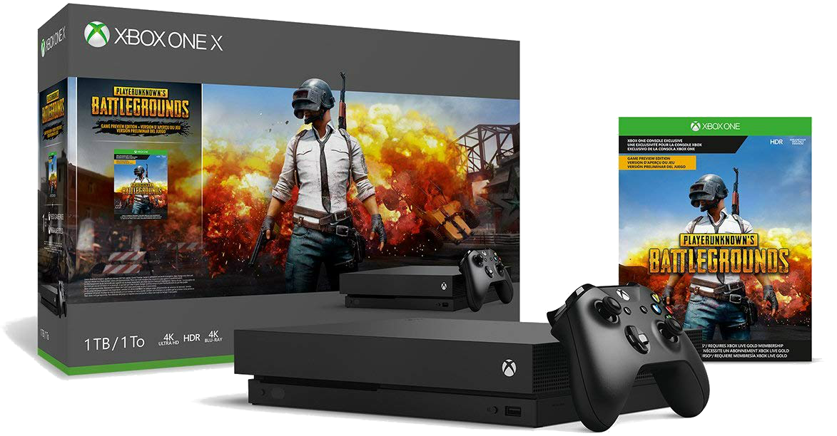 Consola - XBOX ONE X + PUBG