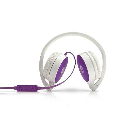 HP H2800 Purple Headset Binaurale Diadema Púrpura auricular con micrófono