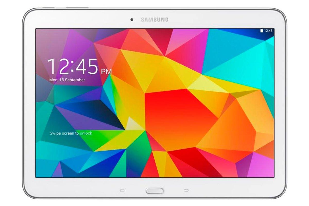 Tablet - Samsung Galaxy Tab4 Blanca de 10.1 pulgadas y 16GB