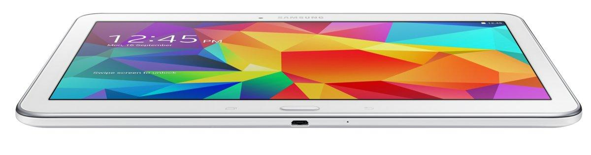 Tablet - Samsung Galaxy Tab4 Blanca de 10.1 pulgadas y 16GB