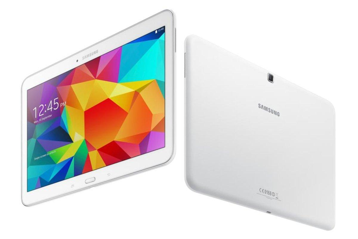 Tablet - Samsung Galaxy Tab4 Blanca de 10.1 pulgadas y 16GB