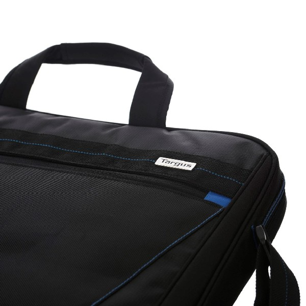Maletín para portátil - Targus Prospect, para portátiles hasta 15,6", Negro