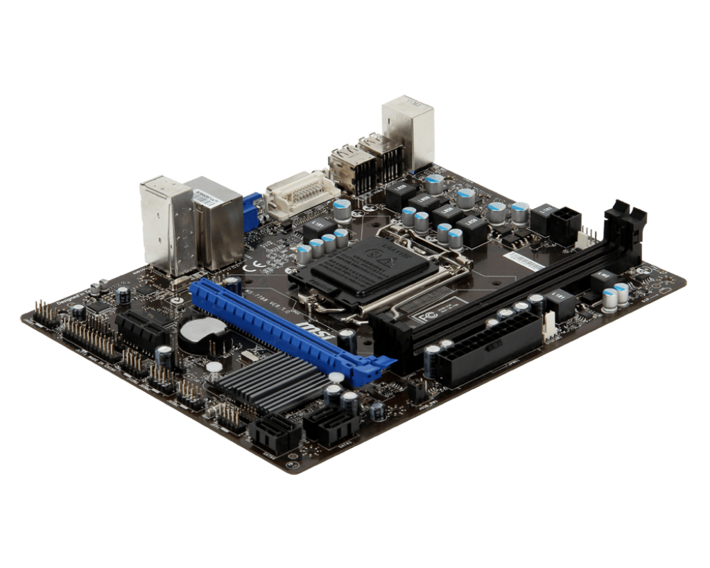 Placa Mãe Msi Msi H61 P31 G3 Mainboard Motherboard MSI H61M-P31