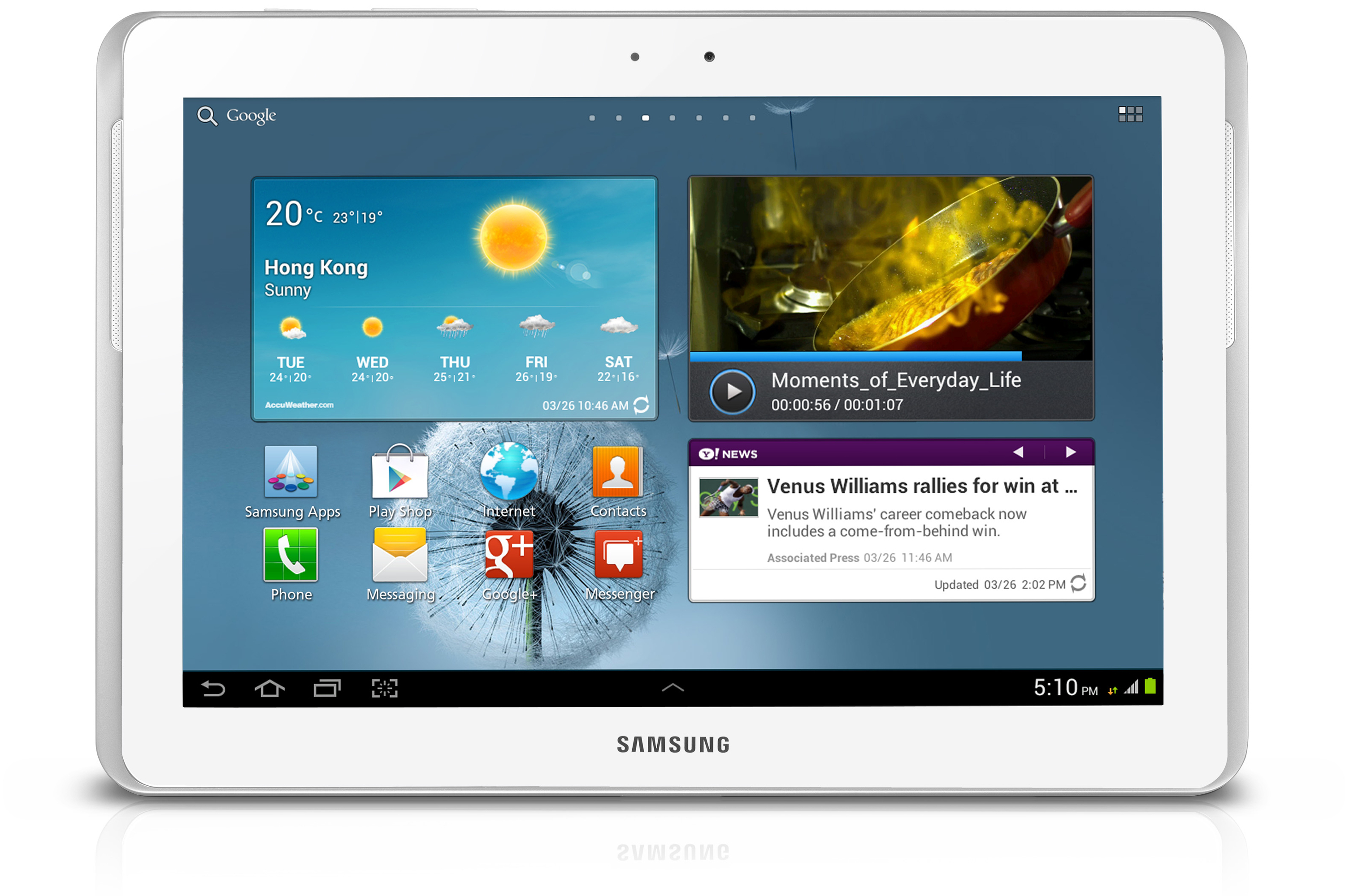 Samsung Galaxy Tab 2 10.1 16GB 3G White
