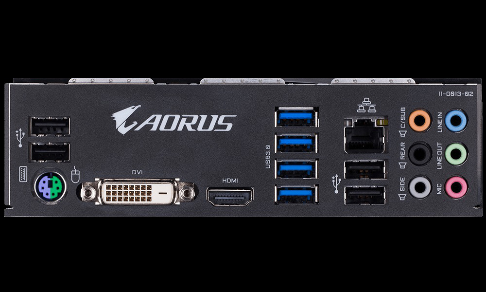 GIGABYTE B450 Aorus ELITE Mainboard Schwarz