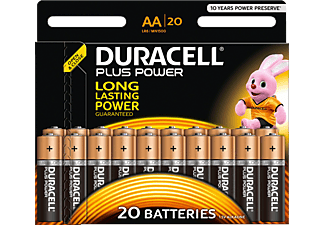 DURACELL AA Plus Power Alcalino - Batterie Alcaline (Nero)