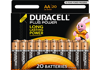 DURACELL Plus Power - Alkaline Batterien (Schwarz)