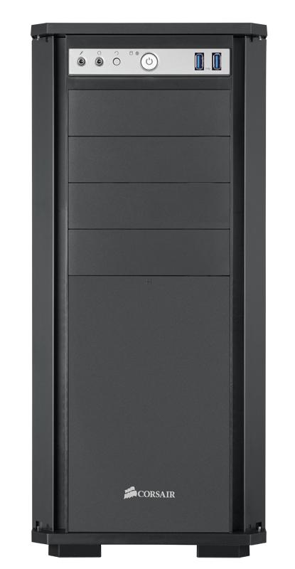 Caja PC - Corsair 550D Midi-Tower Negro carcasa de ordenador