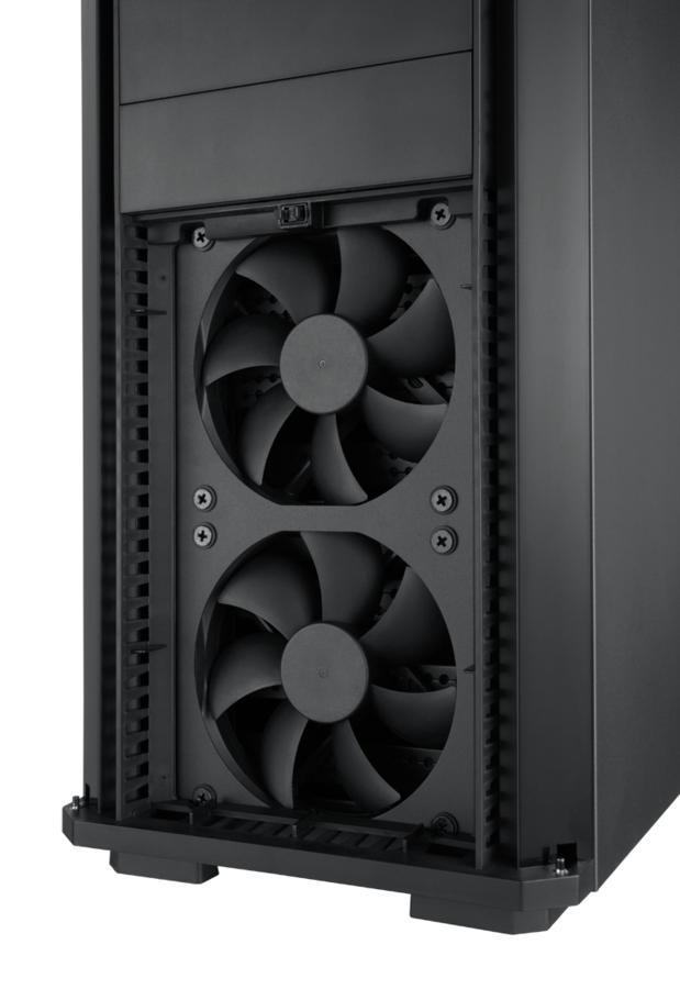 Caja PC - Corsair 550D Midi-Tower Negro carcasa de ordenador