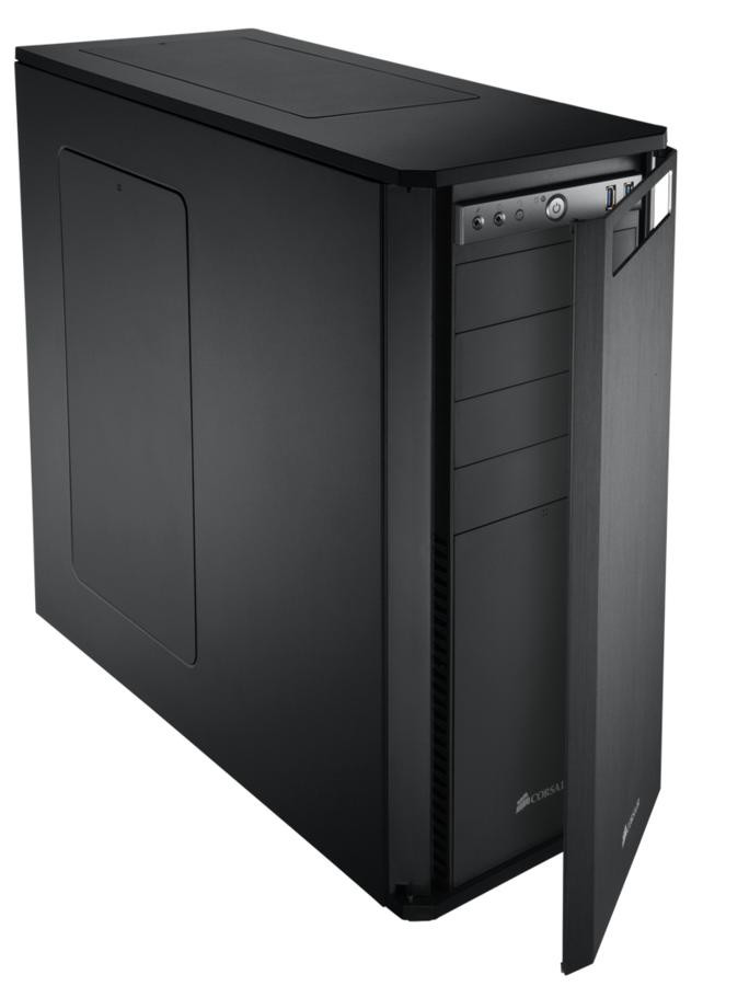 Caja PC - Corsair 550D Midi-Tower Negro carcasa de ordenador