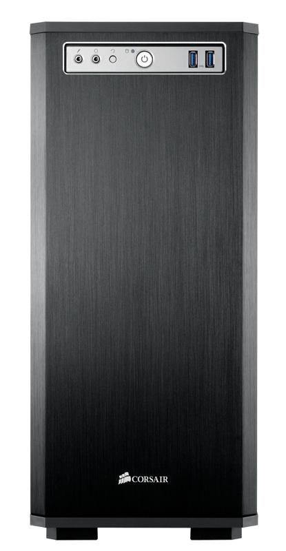 Caja PC - Corsair 550D Midi-Tower Negro carcasa de ordenador