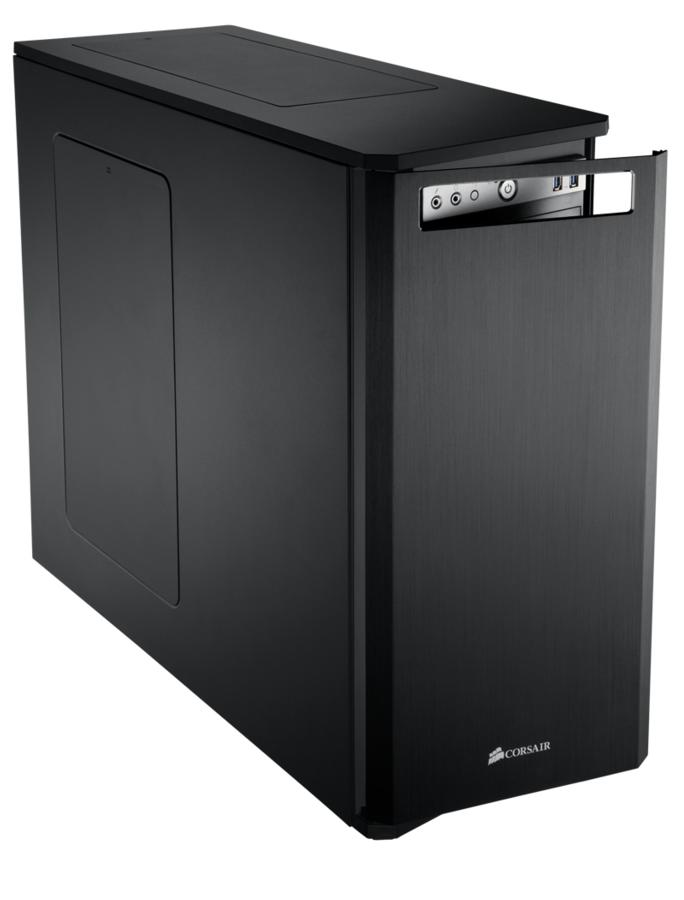 Caja PC - Corsair 550D Midi-Tower Negro carcasa de ordenador