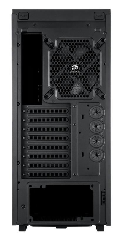Caja PC - Corsair 550D Midi-Tower Negro carcasa de ordenador