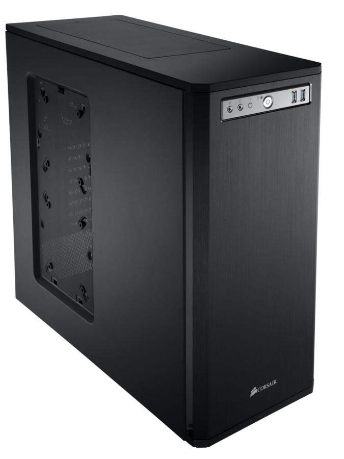 Caja PC - Corsair 550D Midi-Tower Negro carcasa de ordenador
