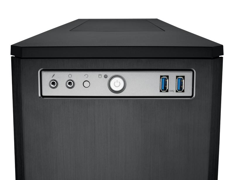 Caja PC - Corsair 550D Midi-Tower Negro carcasa de ordenador