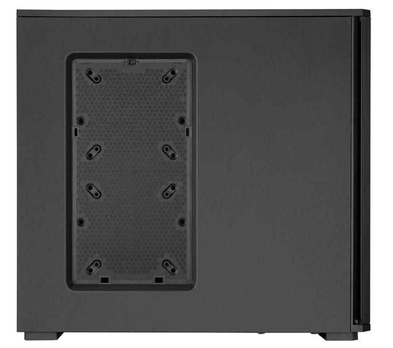 Caja PC - Corsair 550D Midi-Tower Negro carcasa de ordenador