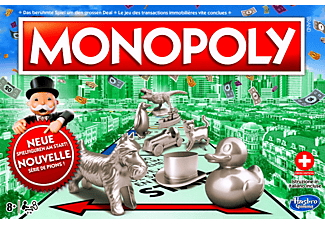 HASBRO Monopoly Classic CH (deutsche, französische und italienische Sprache) - Brettspiel