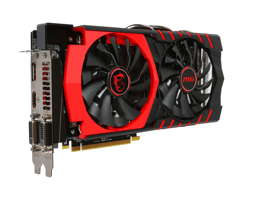 MSI R9 380 GAMING 2G AMD Radeon R9 380 2GB