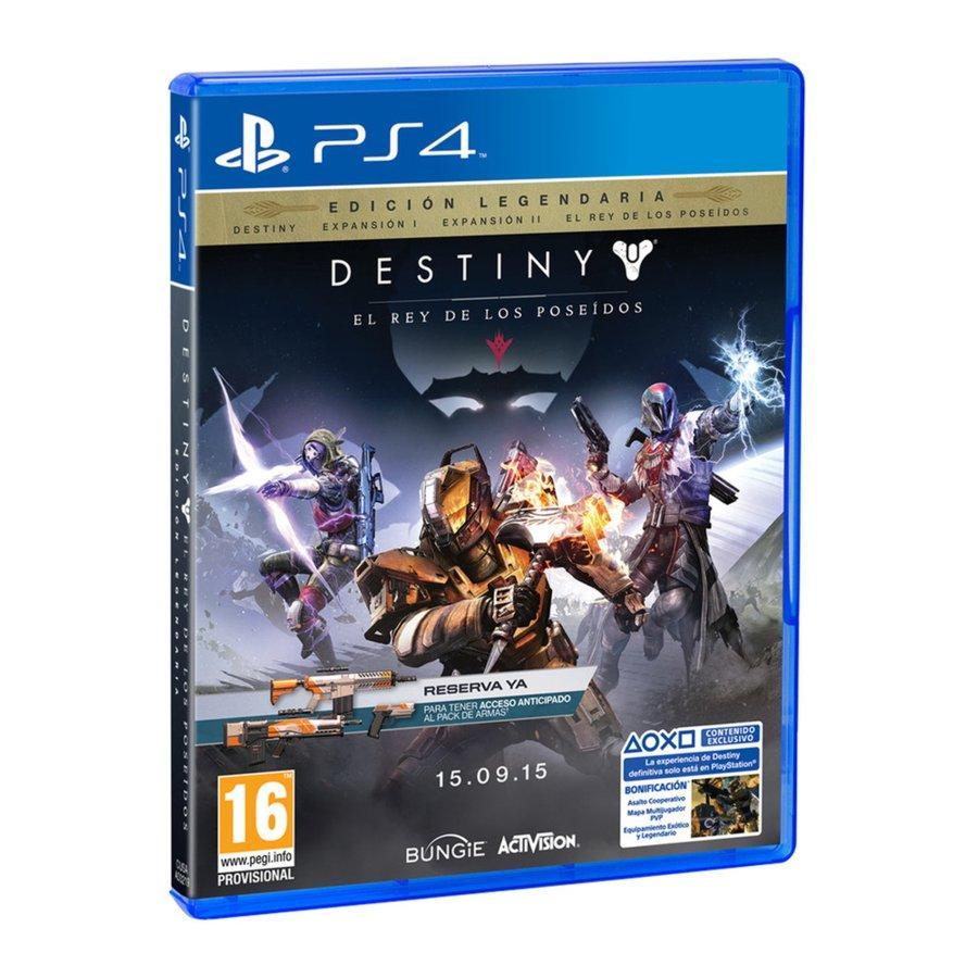 Pack Destiny: El Rey de los Poseídos + Consola - Sony - PS4 500Gb, DualShock 4 - Edición Especial
