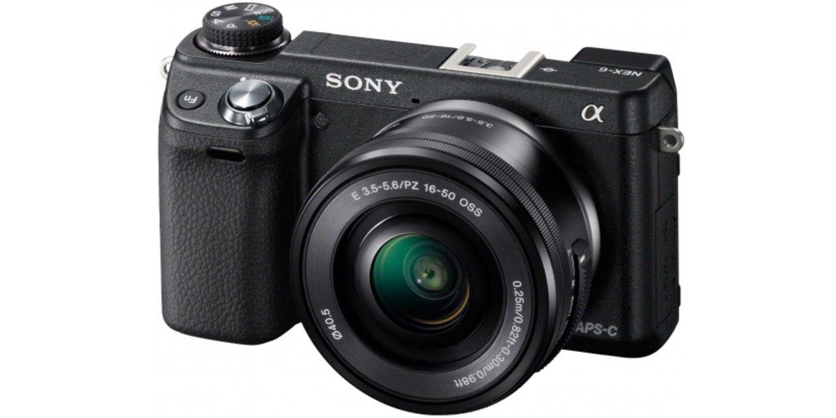 Cámara Evil - Sony CiberShot NEX 6 LB, Negra, 16.1 Megapíxeles, WiFi