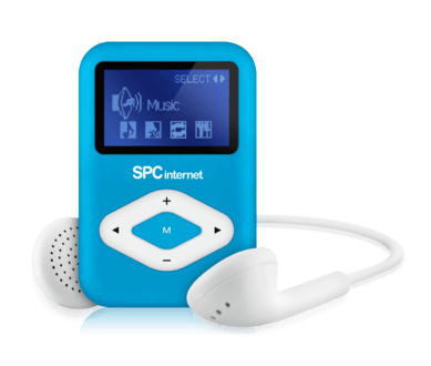 MP3 - SPC Internet 8434 4GB Azul