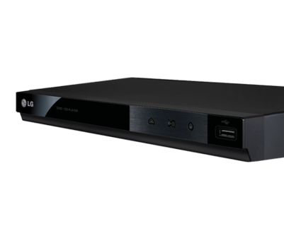 Reproductor DVD - LG DP 122, Negro, Puerto USB