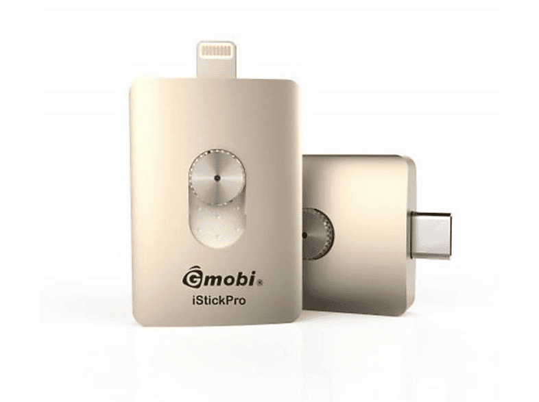 Pendrive de 64GB | Silver HT iStick USB Tipo C Lightning Gold