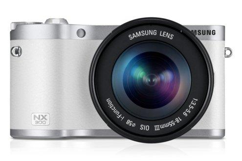 Cámara Evil - Samsung EV-NX300ZBQUES Blanca