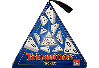 CARLIT Triominos Pocket - Gesellschaftsspiel (Mehrfarbig)