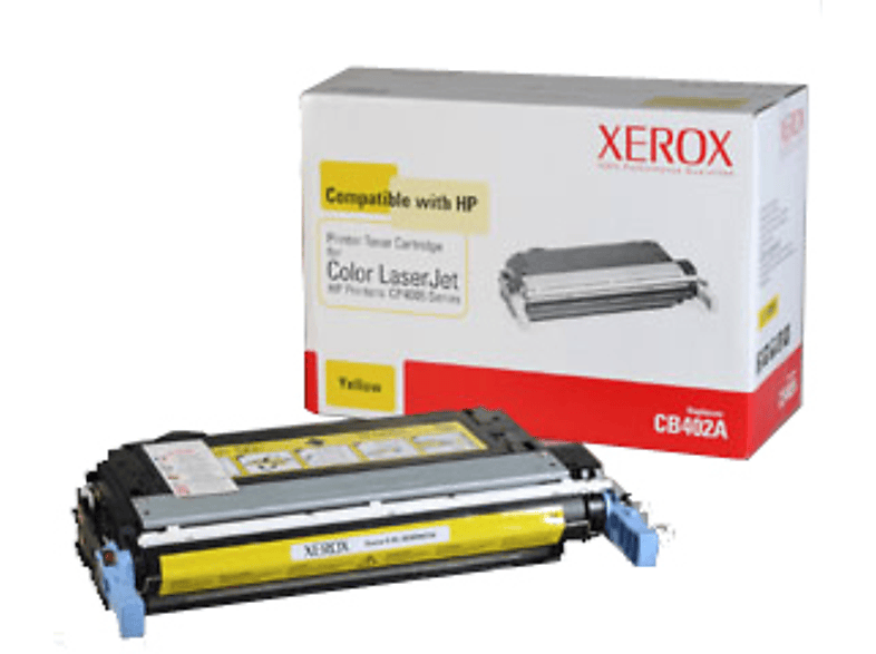 Xerox Cartucho de tóner amarillo. Equivalente a HP CB402A