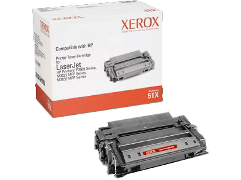 Xerox Cartucho de tóner negro. Equivalente a HP Q7551X