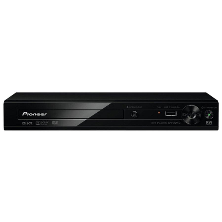 Reproductor DVD - Pioneer DV 2242, puerto USB, Negro