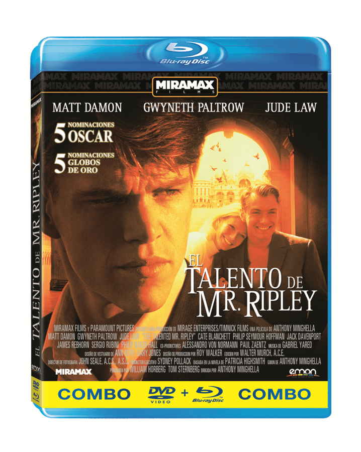 El Talento De Mr.Ripley (Combo) - Blu-ray